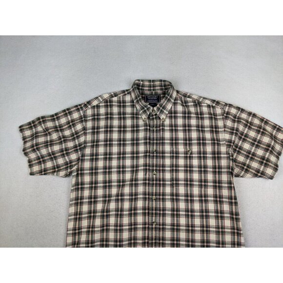 SPECIALTY COLLECTION AUTHENTIC CLASSICS - MEN'S PLAID SHORT SLEEVE BUTTON-UP L - Picture 3 of 15